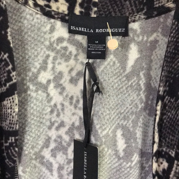 Isabella Rodriguez NWT Crop top Cardigan - Medium - Picture 4 of 6